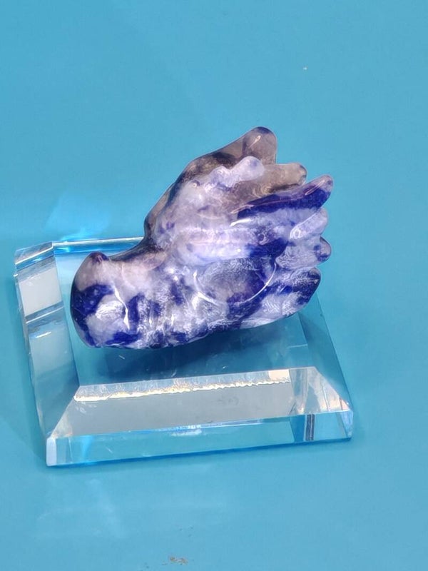 Sodalite Dragon Head