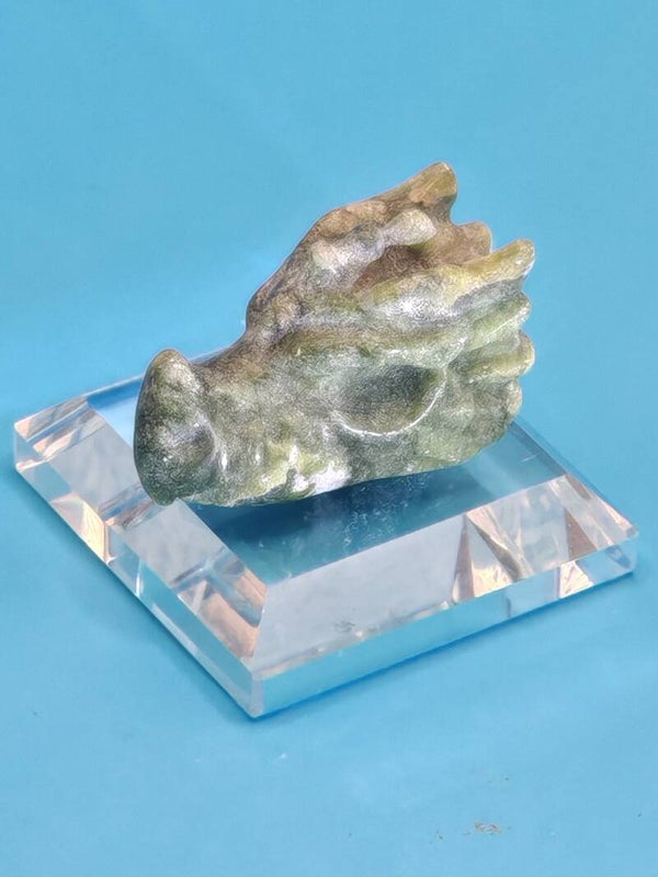 Green Jade Dragon Head