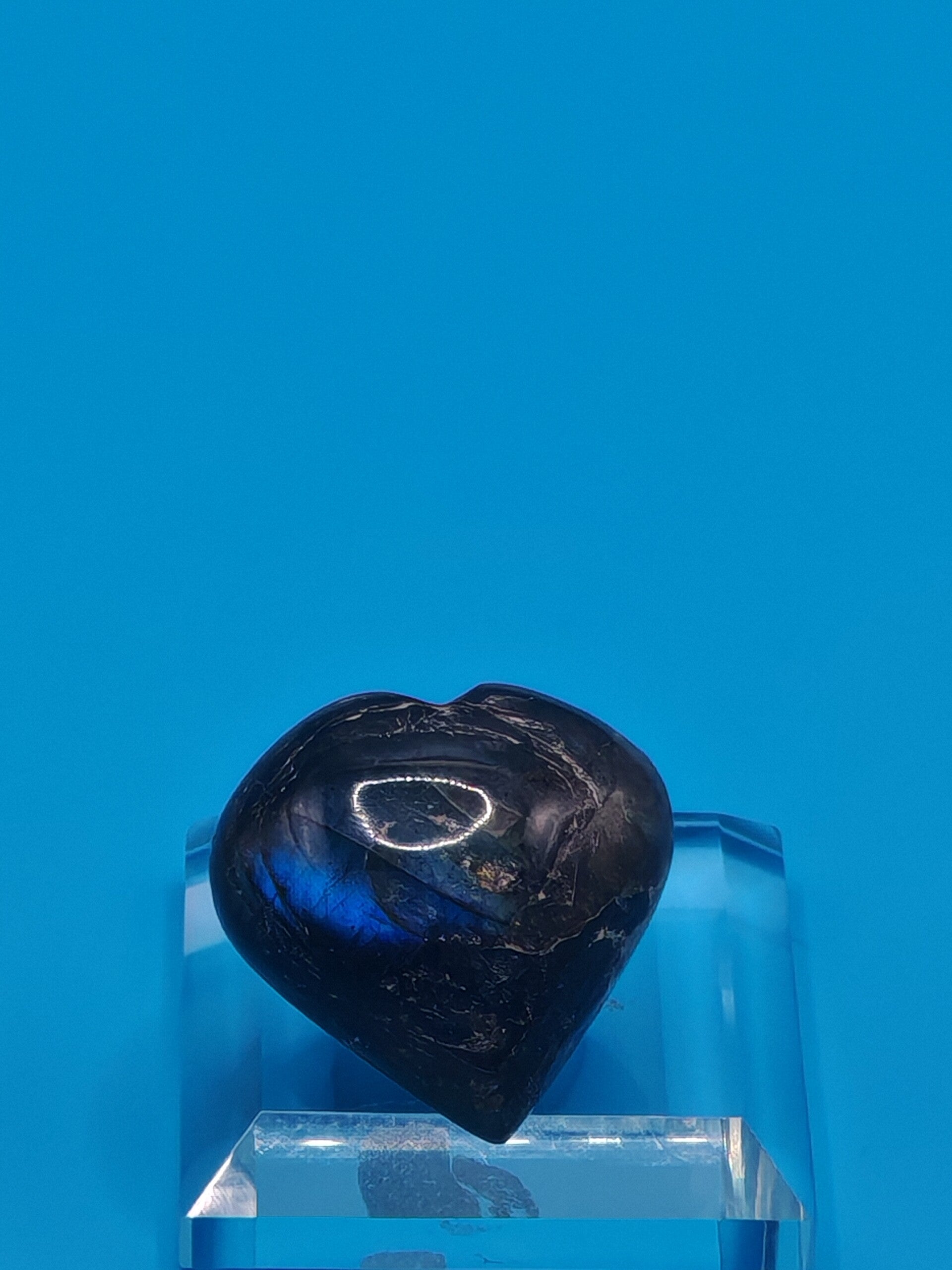 Labradorite Heart Small 1