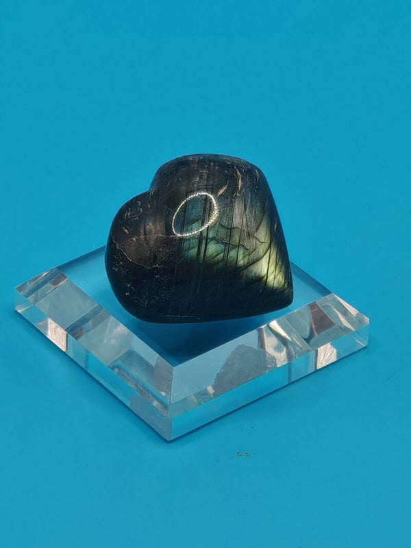 Labradorite Heart small 2
