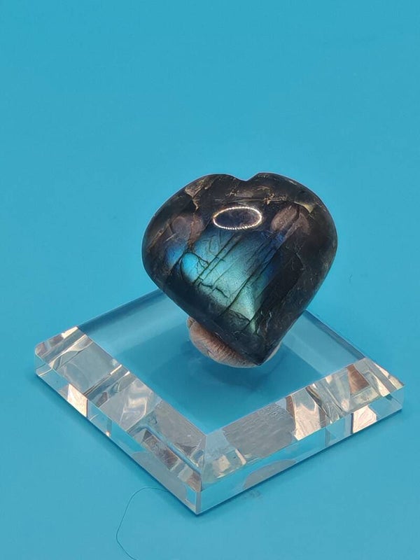 Labradorite Heart Small 5