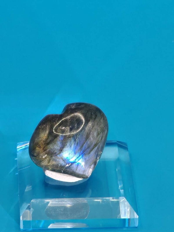 Labradorite Heart Small 7