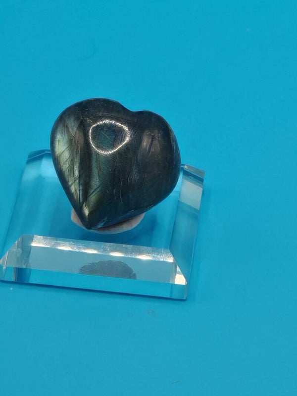 Labradorite Heart Small 10
