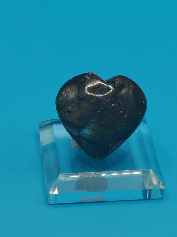 Labradorite Heart Small 11