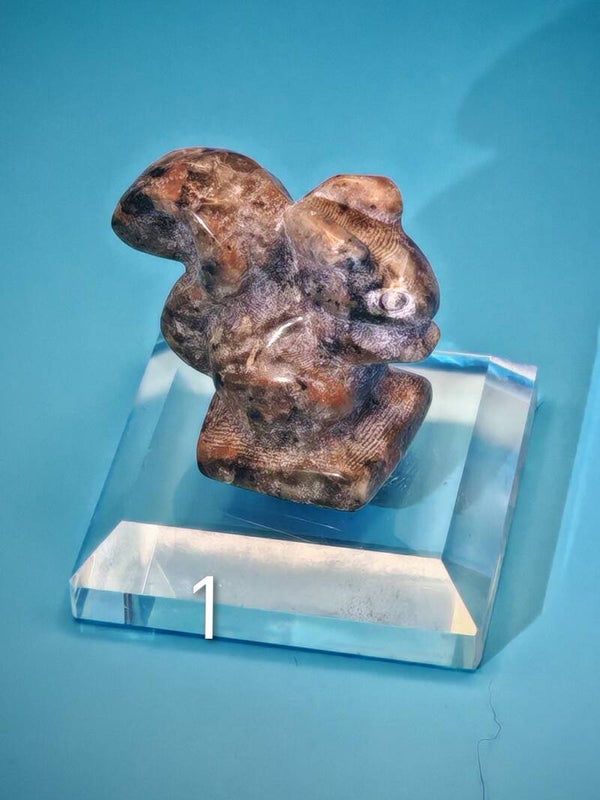 Squirrel miniature carving
