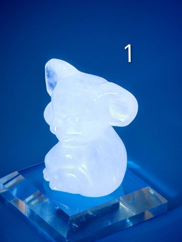 Koala miniature carving