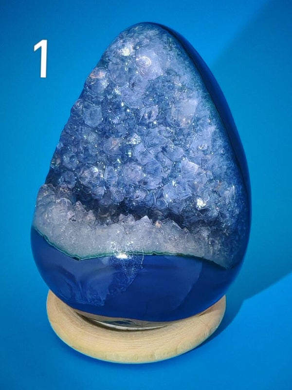 Druzy Agate Egg