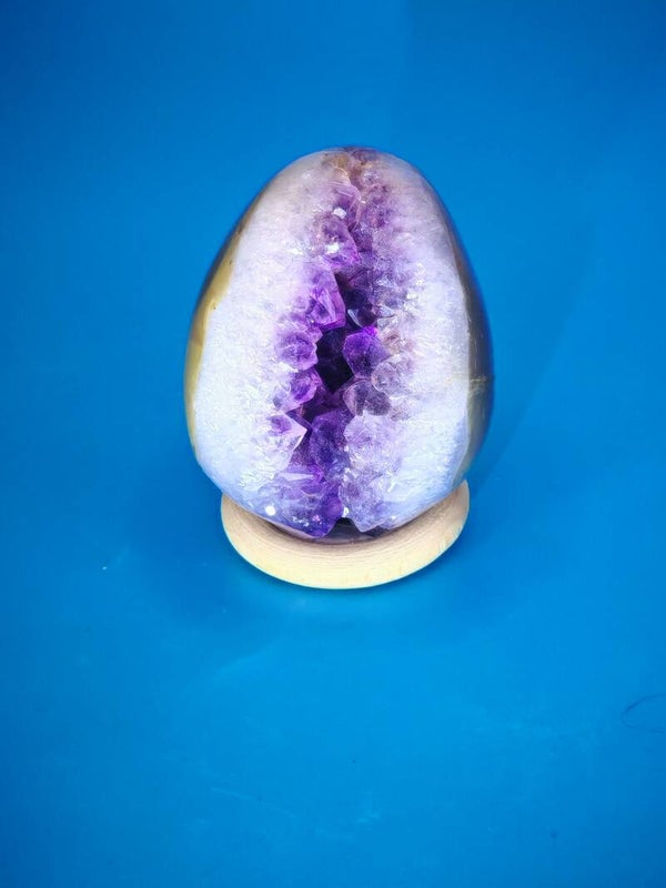 Amethyst Agate Egg