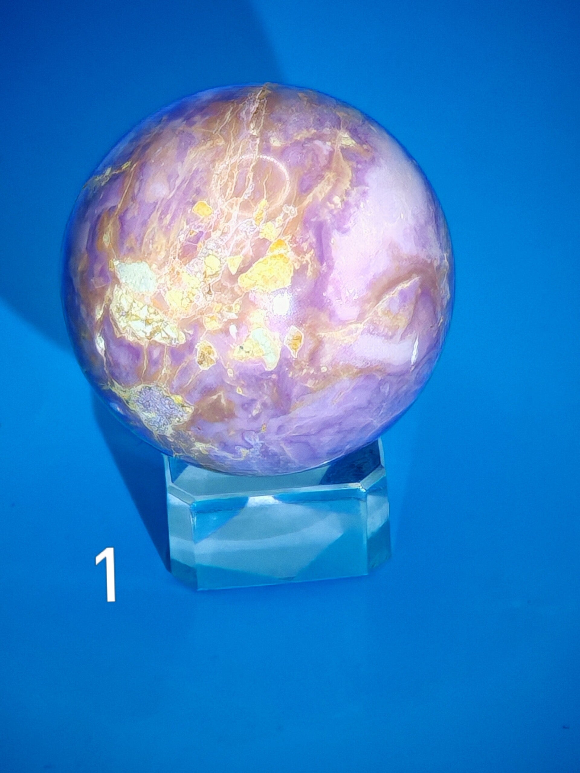 Lepidolite Sphere