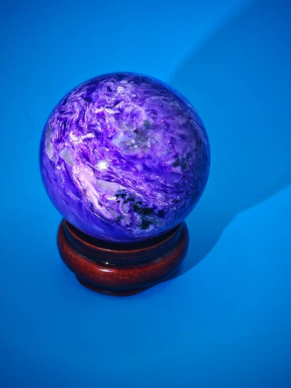 Charoite Sphere