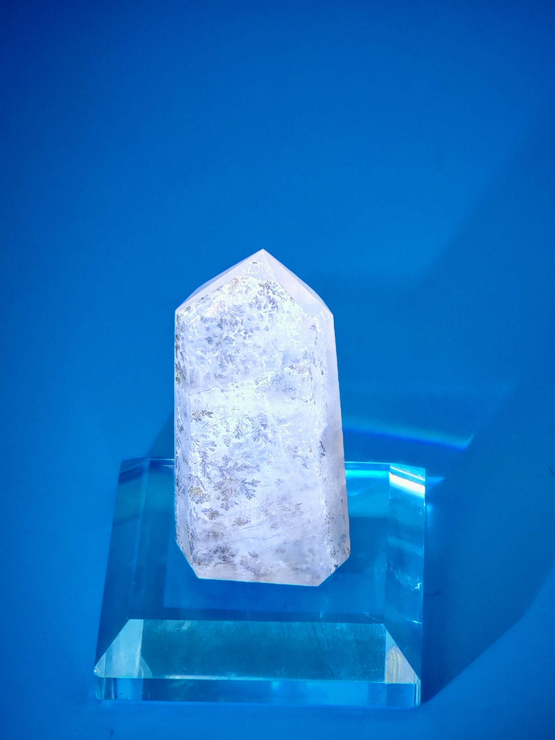 Dendritic Clear Quartz Tower