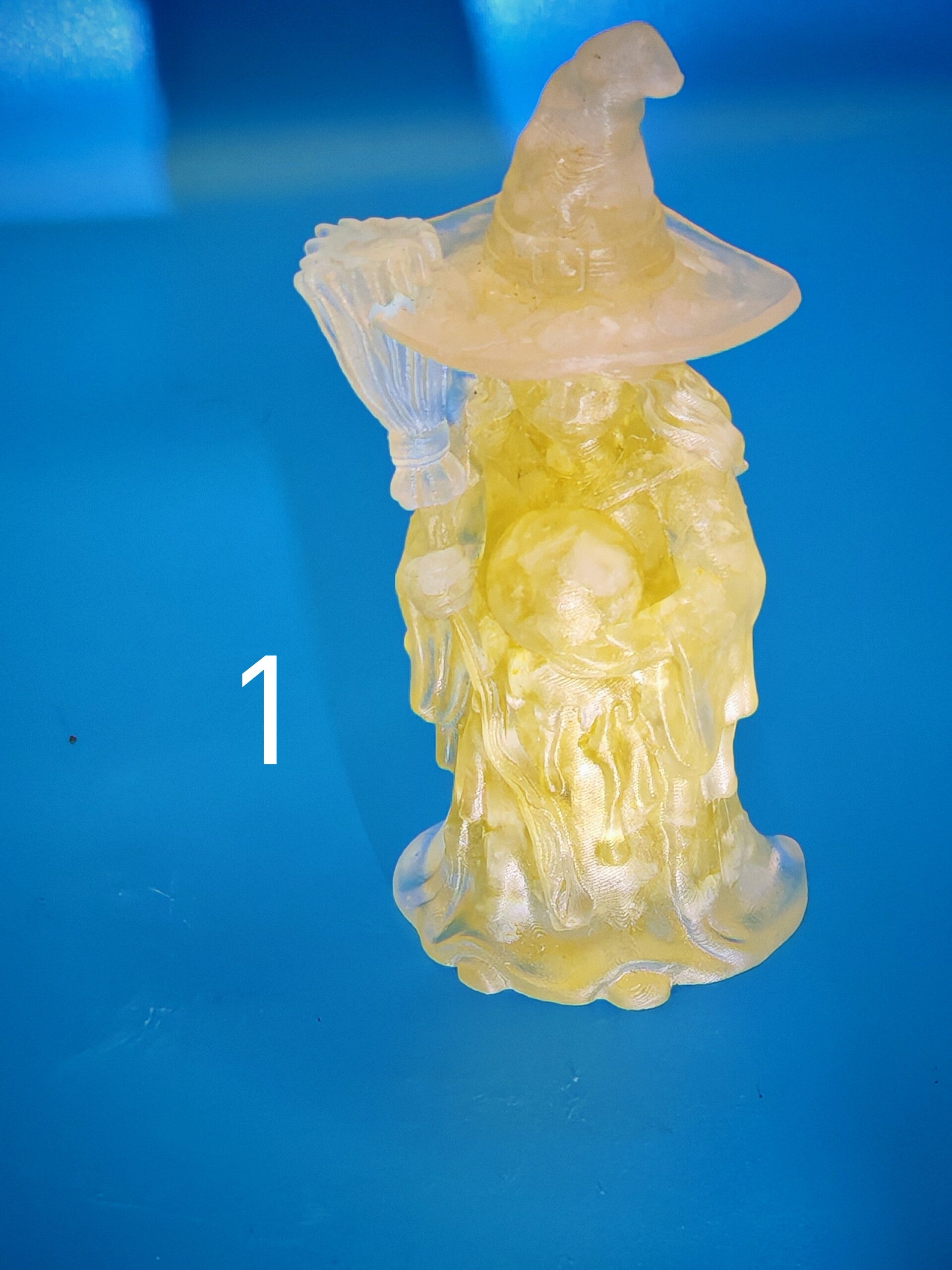 Crystal Resin Witch
