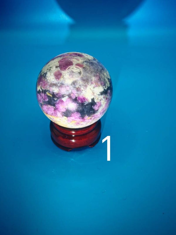 Pink Tourmaline Sphere