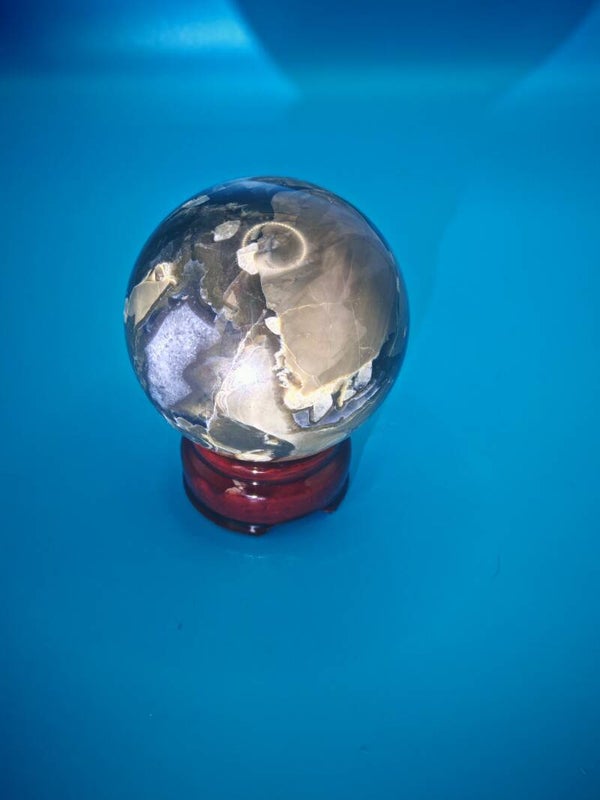 Volcano Agate Sphere