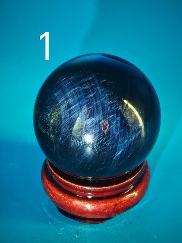 Blue Tigers Eye Sphere
