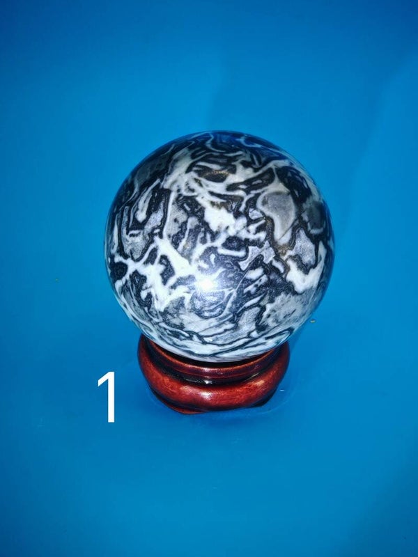 Fossil Jasper Sphere