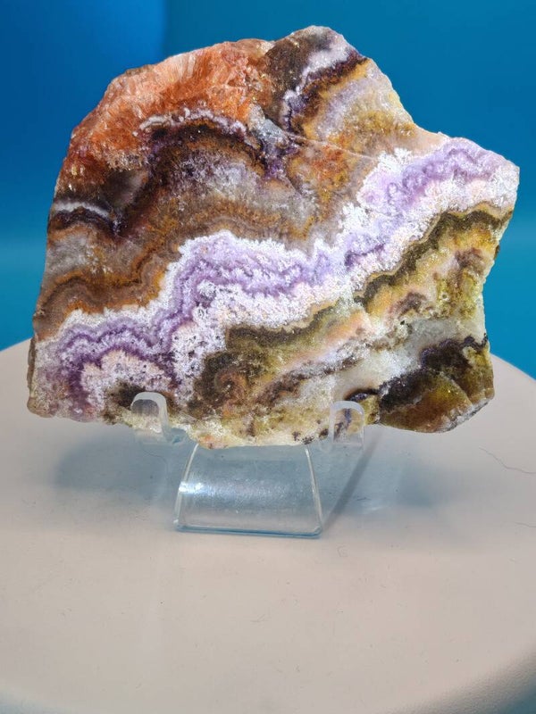 Fluorite Raw & Mixed Mineral Slab