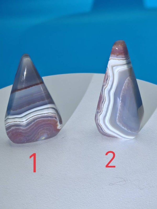 Banded Agate Teardrop