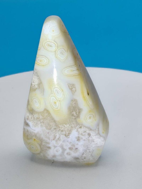 Lace Agate Teardrop