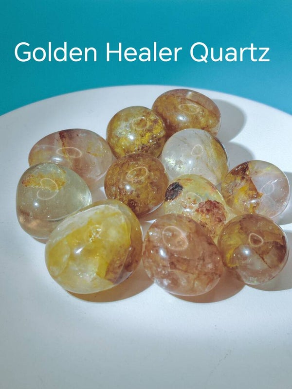 Golden Healer Tumble Stones