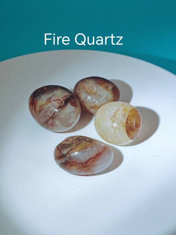 Fire Quartz Tumble Stones