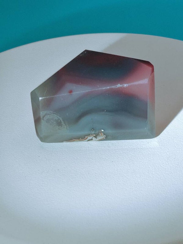 Purple and Blue Agate Free Form