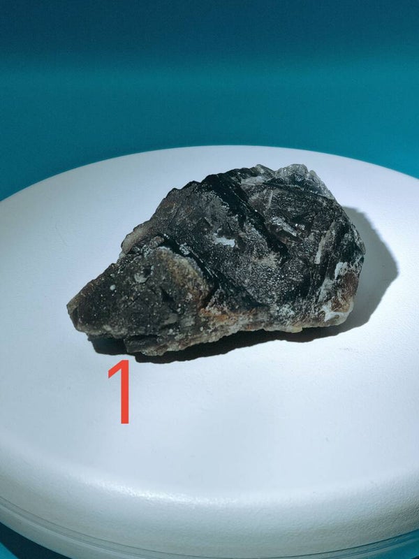 Black Rose Fluorite Raw Specimen