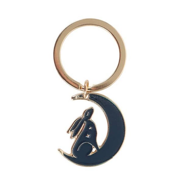 Midnight Hare Key ring