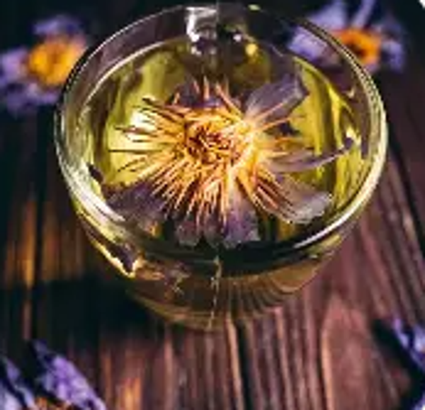 Blue lotus tea