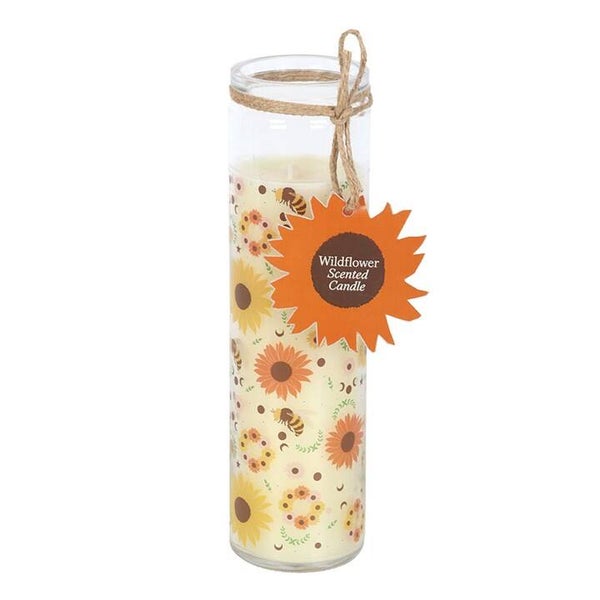Bee Radiant Wild Flower Tube Candle
