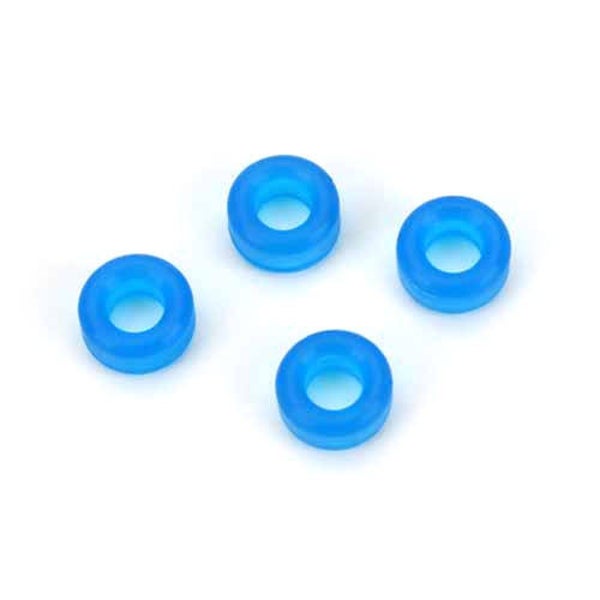 BLH1608 – Blade 450 Main Head Rubber Dampeners 80‑Shore (4)