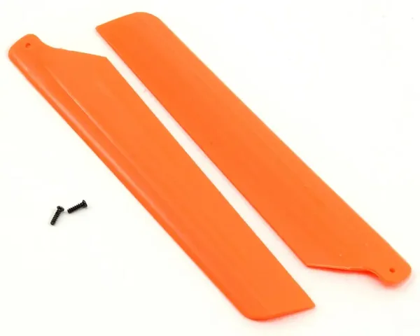 BLH3216OR – Main Rotor Blades, Orange (2) – MSR X