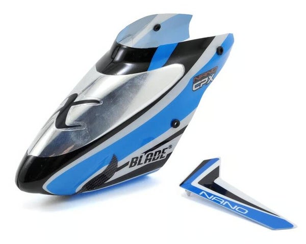 BLH3318A – Nano CP X Blue Canopy with Vertical Fin
