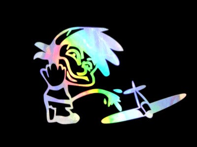 FUD-114 - Fusuno Vinyl Sticker – “Happy Pee Pee Baby”