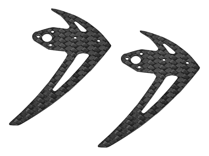 OSHM2097 – OMPHOBBY M2 Fiberglass Vertical Tail Stabilizer Fin Set (2pcs)