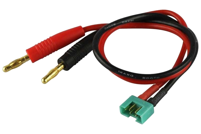 610009 – Yuki Model Batterij Oplaadkabel MULTIPLEX 2,5 mm² – 30 cm