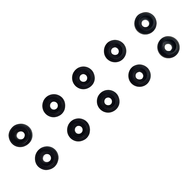 H0255BM-S - SAB Aluminum Finishing Washer M2.5 Black Matte (10pcs)
