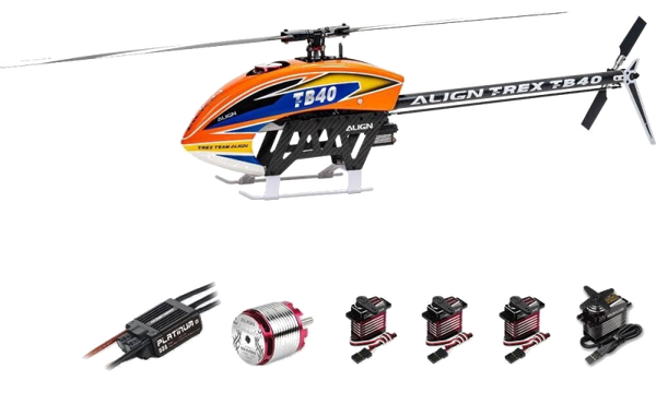 RH40E05XT - Align T‑Rex TB40 Top Combo – High‑Performance RC Helicopter Set