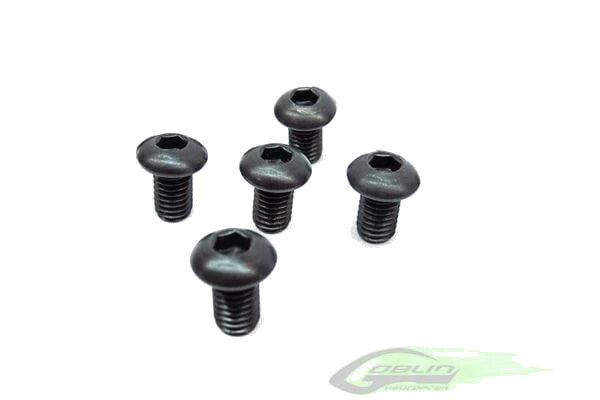 HC098-S - DIN 10.9 Button Head Socket Cap M4x8