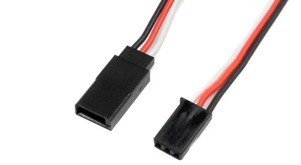 GF‑1100‑014 – Revtec Servo Extension Lead Futaba – 22AWG – 90cm