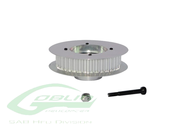 H0172-S - Aluminum Front Tail Pulley - Goblin 770/Goblin 700 Competition