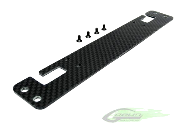 H0073-S - Carbon Fiber RX BATTERY SUPPORT - Goblin 630/700