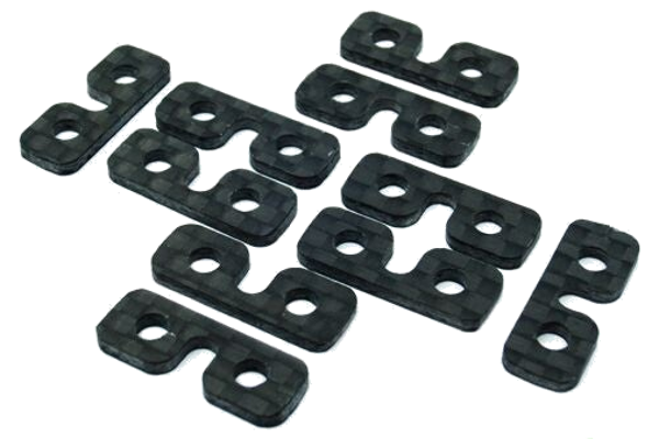 H0075‑S – SAB Carbon Fiber Servo Spacer (10pcs)