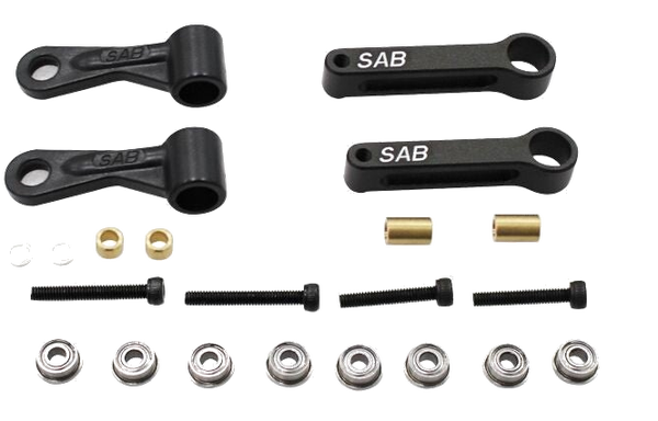 H0204BM‑S – SAB Aluminum Radius Arm Black Matte