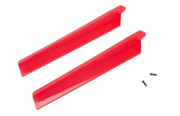 BLH3216RE – Blade mSR X Main Rotor Blade Set (Red)