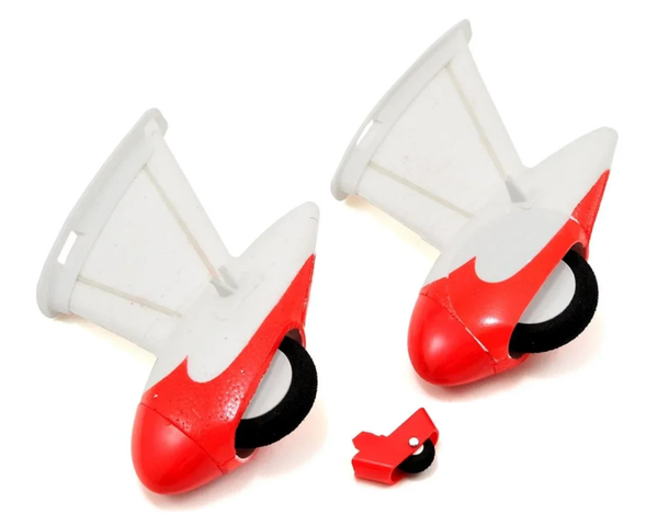 EFLU4555 – E‑flite Suspension Set with Tail Wheel: UMX Gee Bee R2