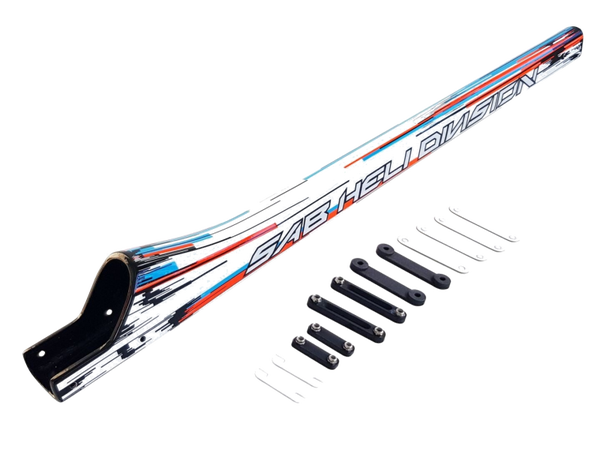 H2436-S - SAB CF Tail Boom White
