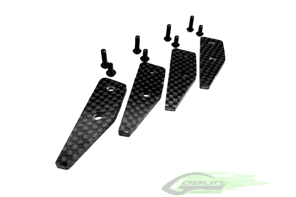 H0074-S - Carbon Fiber Landing Gear Stiffener - Goblin 630/700/770