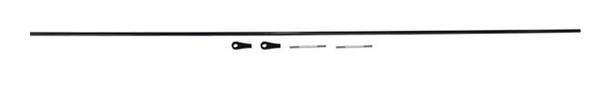 HC239-S – SAB Carbon Fiber Tail Push Rod 4 × 2.5 × 702 mm – Goblin 700 Competition