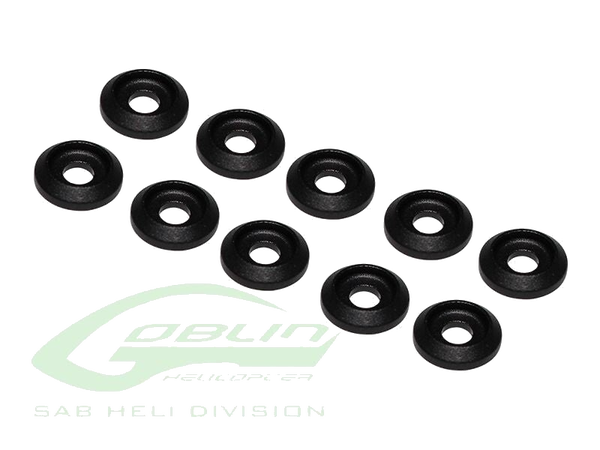 H0007BM-S - Finishing Washer Black Matte